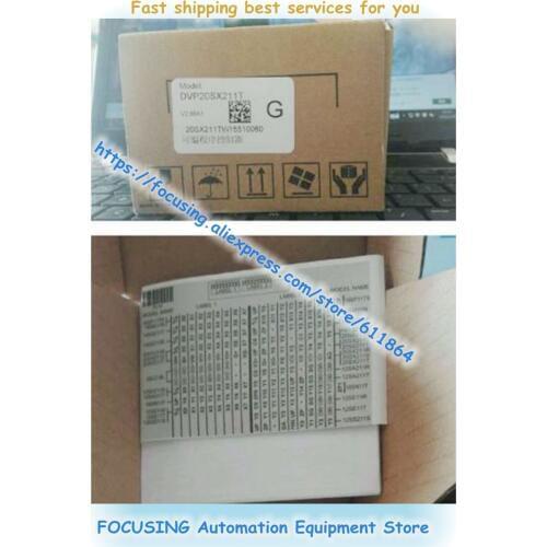 New DVP20SX211T Original PLC Transistor NPN 4AI/2AO SX2 Series 24VDC Module