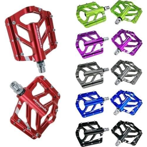 Mountain Bike Pedal Bearing Foot Pedal Wide Comfortable Foot Pedal Non-Slip Nail Pedal Trail Mountain Bike Road Commuter Bike