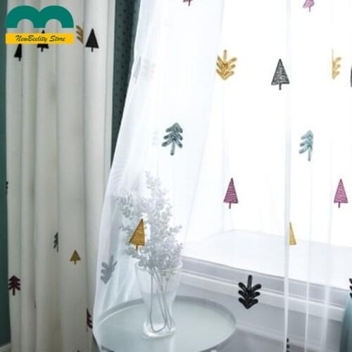 2021 Customized Curtains European Style Pastoral Blackout Curtains for Living Room Kid Bedroom Garden House Decoration