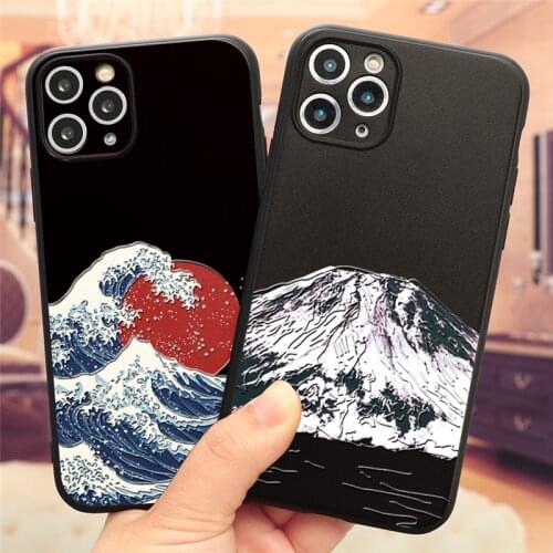 TPU 3D Matte Emboss Case For iPhone 7 Plus Case 6 S 8 Plus X 5 5S SE 2020 10 XS Max XR Cover Silicon For iPhone 11 Pro MAX Coque