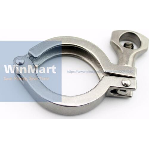 Tri Clamp Ferrule 40mm O/D 201 Stainless Steel Tri Clover Sanitary Fitting for home Brewing