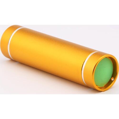 Waterproof Mini LED Torch Aluminium alloy shell Led Flashlight lamp light mini Torch Light 1 Mode for AAA Battery six colors