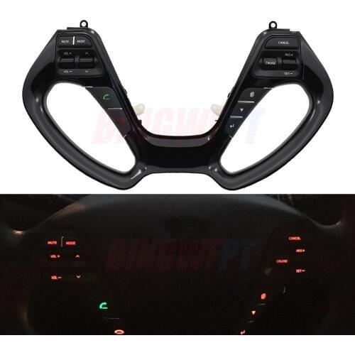 High quality Multifunctional Cruise Control Steering Wheel Modification Button Support Bluetooth Phone Call For KIA K3 KS3