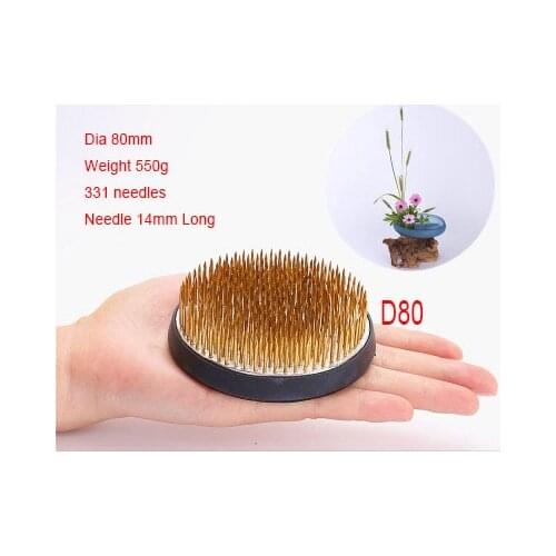 D80 Japanese ikebana flower holder fixed tools kenzans desktop Floral Shop kenzan