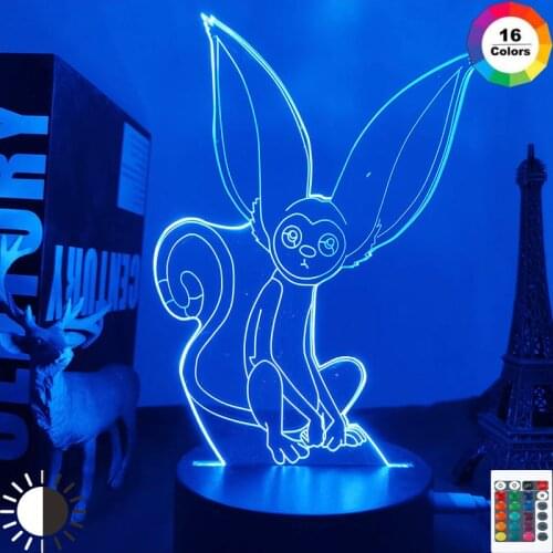 Avatar The Last Airbender Momo Lamp for Home Decor Birthday Gift Led Night Light Avatar Bedroom Decor Light Momo