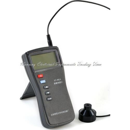 Fast arrival ST-86LA-2 Screen Brightness/Luminance Meter Minimum resolution: 10-2 Cd/m 2,Measurement limit:19990 cd/m 2