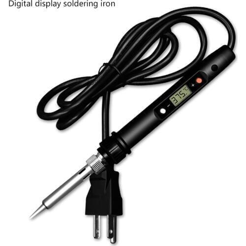 60W 110V 220V Electric soldering iron temperature adjustable LCD Digital Display Welding Solder iron rework station Repair Tools