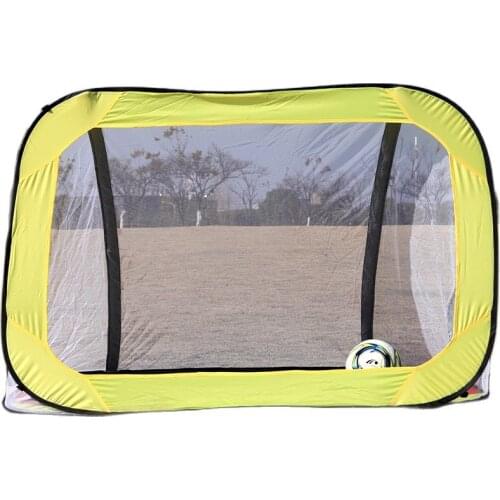Factory wholesale high quality oxford cloth folding simple many sizes soccer goal for children Collapsible football GOAL