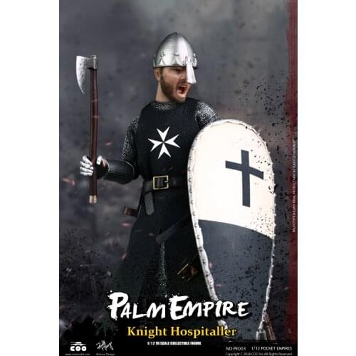 COOMODEL PE003 POCKET EMPIRES Warrior HOSPITALLER KNIGHT 1/12 Figure