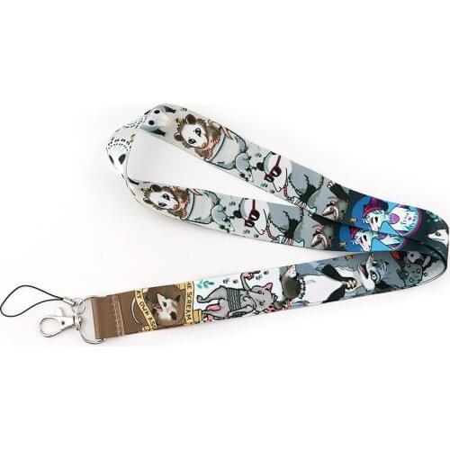 J2523 Cartoon Mouse Strap Necklace for keys Lanyard for ID Card Pass Gym Mobile Phone USB badge