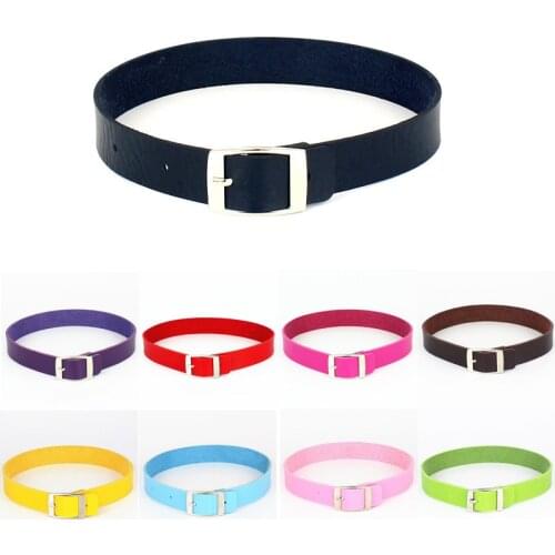 Punk Gothic Collar Necklaces Choker Neck Belt Necklace PU Leather Choker Necklaces Goth Jewelry Wedding Gift chunky necklace