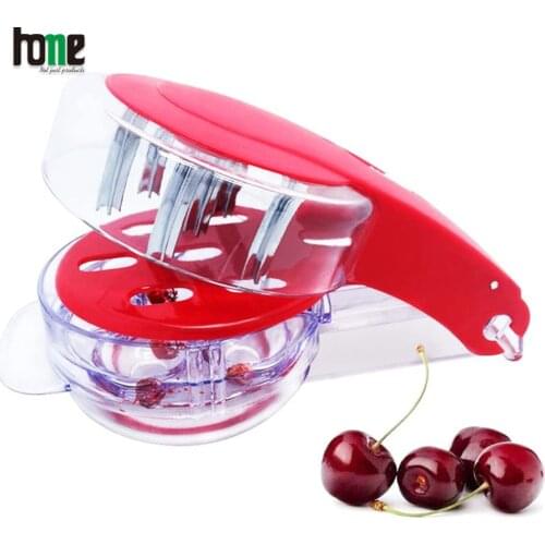 Fruit Cherry Pitter Olive Stoner Core Seed Corer Pitter Olive Remover Stainless Steel Kitchen Accessories Utensils Novel Tools