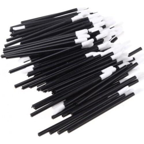 Best Deal 50pcs Good Quality Women Disposable MakeUp Lip Brush Lipstick Gloss Wands Applicator Make Up Lip Liner Tool