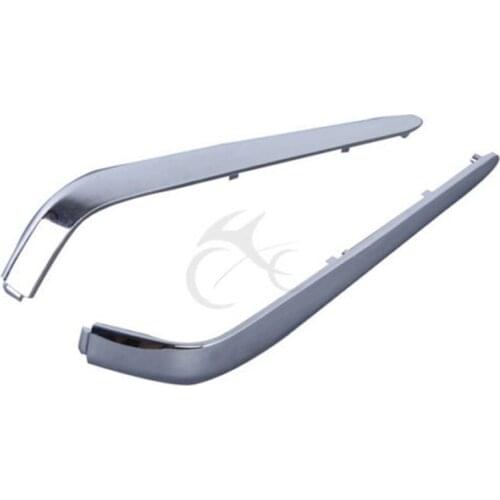 Motorcycle Chrome Trunk Trims Strips Moulding For Honda Goldwing GL1800 2001-2011 05 06 07 08 09 10