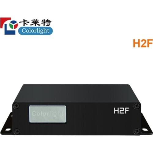 Colorlight original factory H2F single mode dual Fiber Optic Transceiver for led screen display