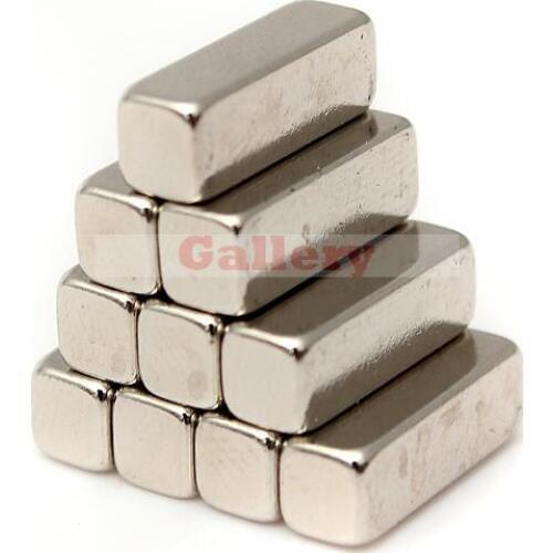 Sale Atacado Neodymium Magnets Imanes 10pcs N35 15x5x6mm Strong Block Rare Earth