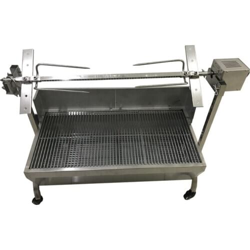 220V Stainless Steel Kebab Grill BBQ Barbecue Grill Rotary Grill Picnic Burner Camping Barbecue Mutton /goat / Chicken Barbecue