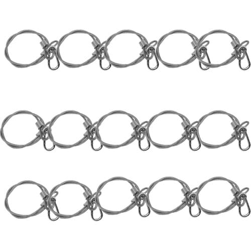 DJ Lighting 10pcs 60cm Steel Wire Stage Light Safety Ropes Security Cables Equipment for Par Light Bar Led Moving Head