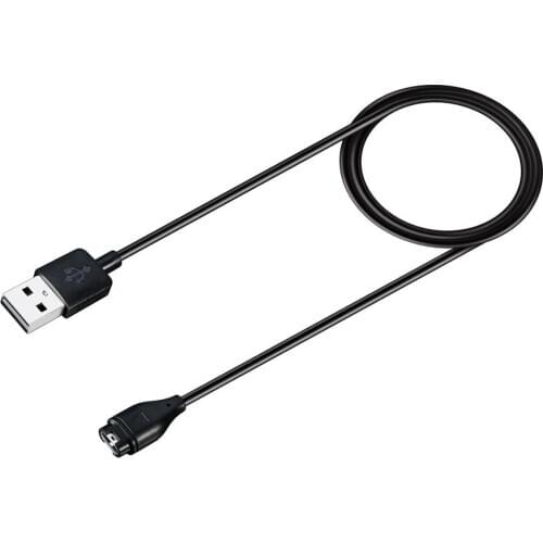1m USB Fast Charging Data Cable Power Cable Charger Wire For Garmin Fenix 6 6S 6X 5 5S 5X Forerunner 245 Vivoactive 3 4 4S Venu