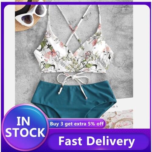 #VO High Waist Bikinis 2021 Mujer Swimwear Women Swimsuit Two Piece Bikini Set Beachwear Bathing Suit Push Up Padded Bikini