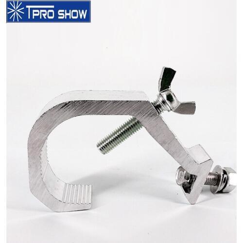 2Pcs Aluminum Truss Clamp C Shape Stage Lighting Effect 15KG DJ Equipment LED Par Light Hook Protection 30KG Moving Head Clamps
