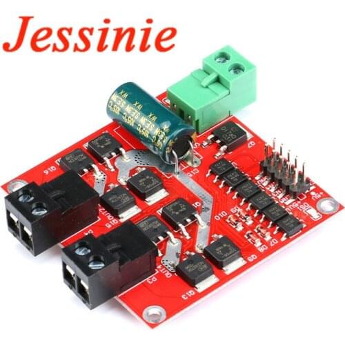 1 pc 7A 160W Dual DC Motor Drive Module Industrial Grade Positive Negative PWM Speed L298 Logic XY-160D