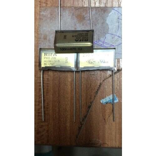 100% 5PCS New RIFA PMR209 100N +47R X2 250V 0.1uF 47R Composite RCC Capacitor