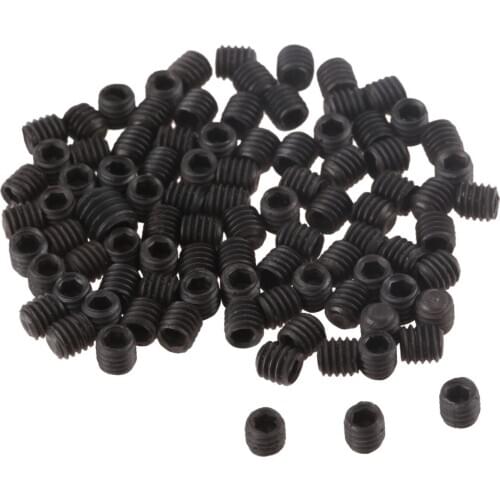100Pcs/lot Industrial Sewing Machine Six Angle Pin Screws Stretch Needle Sewing Accessories Carse 1.6mm /Fine 1.5mm