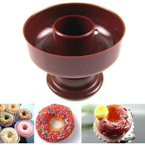 Baking Accessories Donut Maker Cutter Cookie Cake Mould 1Pcs Plastic Donut Mold Dessert Tool Kitchen Gadgets Non-stick