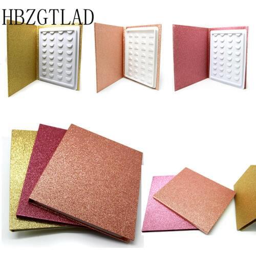 16/5pair/1pcs 3D Eyelash Storage Book Makeup Display Container Eyelashes Sample Catalog Grafting Eyelash Eyelashes Display Card
