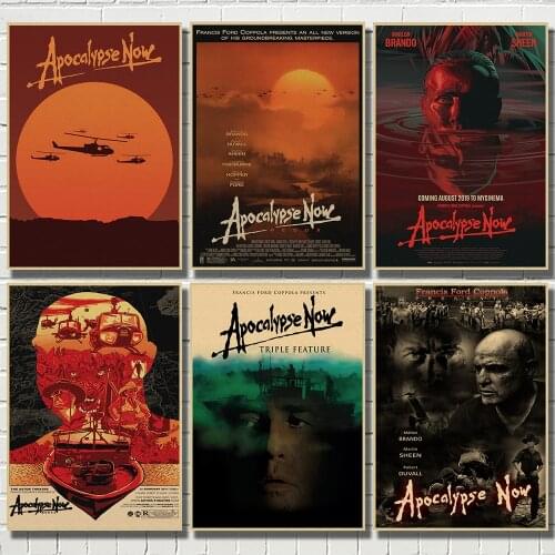 Apocalypse Now Posters Movie Retro Poster Decorative Painting Art Wall Stickers Home Decor