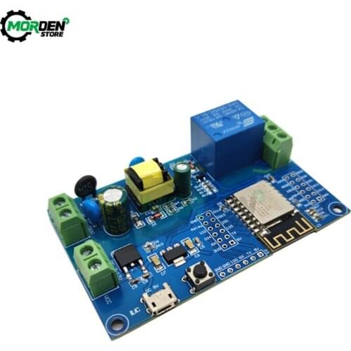 ESP8266 WIFI Wireless Relay Module ESP-12F Development Board AC DC Power Supply Single Relay Module Remote Control Smart Home