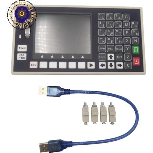 CNC controller USB TC5540H 400KHz DC24V 4 axis Stick G code Spindle Control MPG Tool Setting Support Servo & Stepper