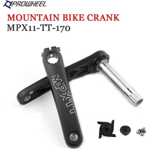 Prowheel GXP Crank MPX11 Mountain Bike Crank Aluminum Alloy Bicycle Gxp Cranks Compatible 8/9/10/11/12Speed MTB Part