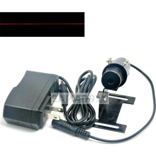 Locator Laser Diode Module Light 650nm 20mW Red Line 22x75mm w/ 5V 1A Adapter