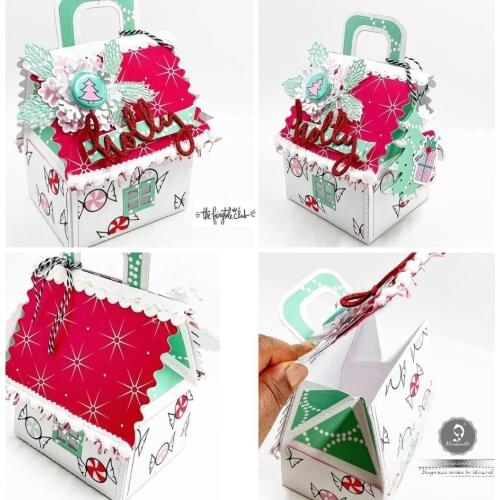 Metal Cutting Die Cut Candy Box Gift Box Christmas Treat House case Scrapbook Paper craft DIY Card Cutter Punch Art cutter