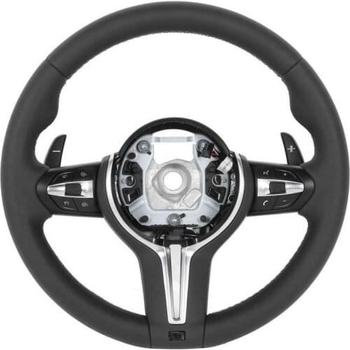 Upgrade for F10 M5 Style Steering Wheel with Paddle Shifters Heating vibration Fits for 5 6 7 Series F10 F12 F01 2011-2016