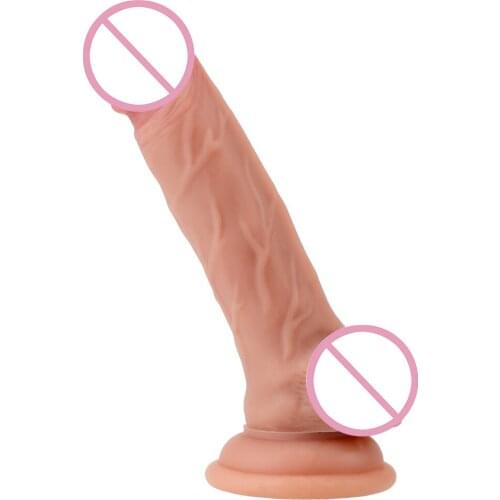 Super Huge Big Dildo Female Masturbator Sex Toys for Woman Artificial Penis Flexible With Suction Cup Skin Realistic Penis