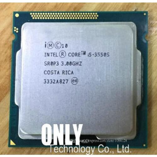 Original i5-3550S i5 3550S CPU Processor 3GHz LGA 1155 65W 22nm Quad core scrattered pieces