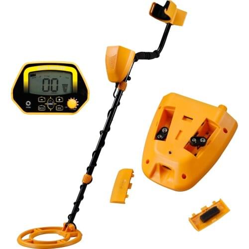 MD3030 Underground Metal Detector Treasure Hunter LCD Display Adjustable Gold Finder High Sensitive Belt Cloth Bag