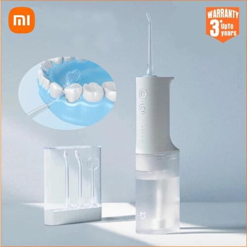 Xiaomi Mijia 200ml Portable Irrigador Dental Oral Irrigator Dental MEO701 Water Flosser Bucal Tooth Cleaner Water Pulse 1400/Min