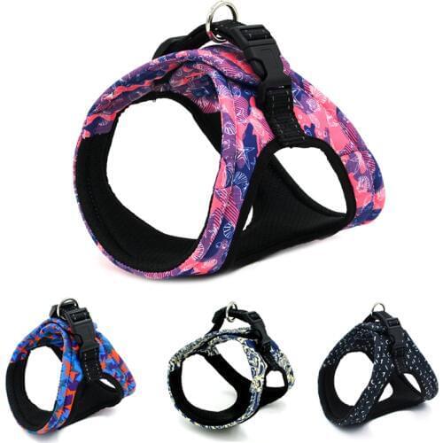 No Pull Pet Dog Harness for Small Medium Dogs Mesh Breathable Puppy Dog Chest Strap French Bulldog Pug Harness Pets Accessories