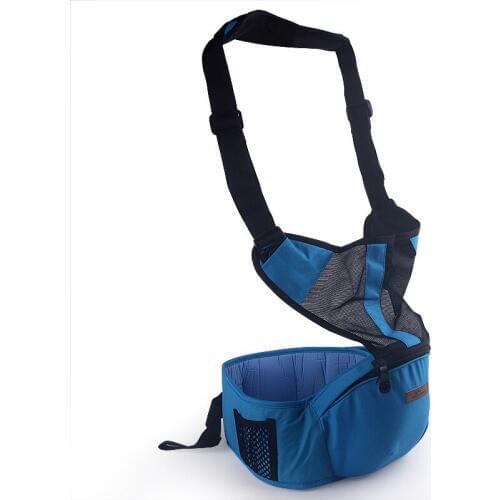 2 in 1 Baby Carrier Baby Hipseat With Belt Sling Breathable Ergonomic Backpack Kids Infant Hip Seat Double-shoulder Stool BB0015