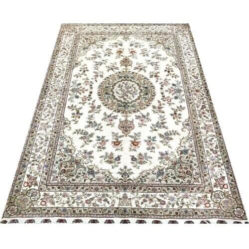 Seeykeep™ 5x8 silk handknotted oriented persian rug-sk3036064