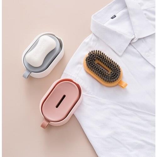 Kitchen Cleaning Brush Dishwashing Sponge Multi-functional Fruit Vegetable Cutlery Kitchenware Brushes Kitchen Tools