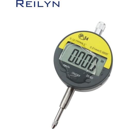 Water-proof display dial Indicator 0-0.5inch 0.01mm 0.001mm LCD electronic digital dial indicator dial gauge centigrade gauge