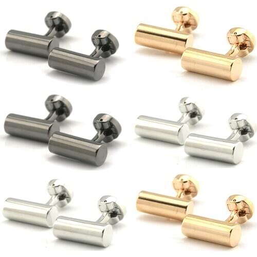 2 Packs Men’s Metal Cufflinks Wedding Party Business Men Cuff Links Accessories BWTZF0010A