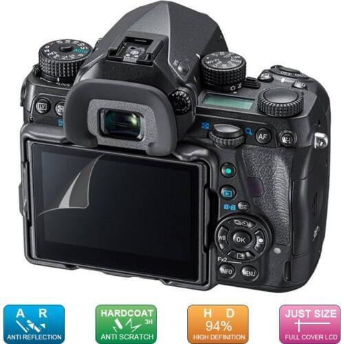 6pcs, 3pack) LCD Guard Film Screen Display Protector w/ Top LCD for Ricoh Pentax K-1 / K1 Mark II Digital Camera