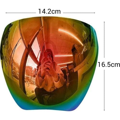Safety Masque Goggle Sunglasses Visor Reusable Full Face Cover to Protect Eyes Nose and Mouth For Outdoor MC889