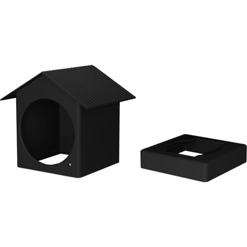 Protective Silicone Cover Compatible with Wyze Cam Outdoor Security Camera Silicone Skins Roof Shape Weather Resistant